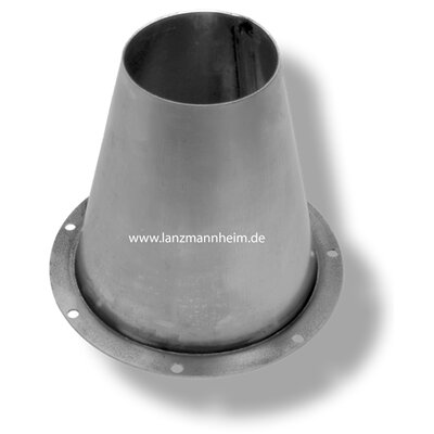 Silencer lower part (longer funnel) complete 10 litres