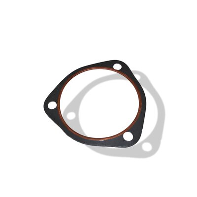 Guarnizione (Klingerit 1 mm) tra la curva del tubo e la marmitta