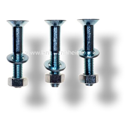 Tornillo avellanado para 37205a a Bulldog No. 188539 y 528765 . .(set, 3 piezas)