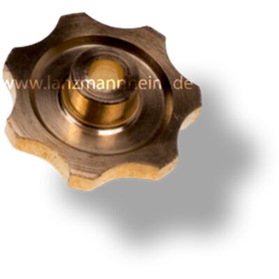 Volantino (per la regolazione dellugello) Ottone a forma di stella