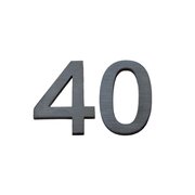 El dgito 40 para la designacin de la potencia