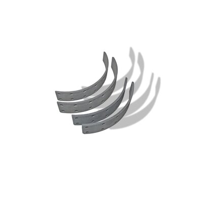Set di pastiglie per freni (4 pezzi), d1706, d2206