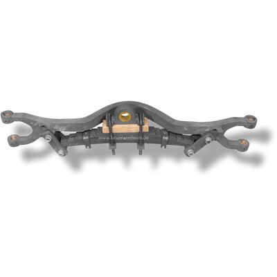 Front axle assembly with suspension, for d3506, d7506, d 7532 (without control rod, with fixed bearing)..........