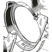 Schwungradschutz-Auenhlfte kompl. (ersetzt durch D u. E...