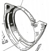 Schwungradschutz-Auenhlfte links kompl. (Ersatz fr D...