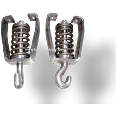 Enganche de remolque con suspensin compl. para cargas ligeras de remolque