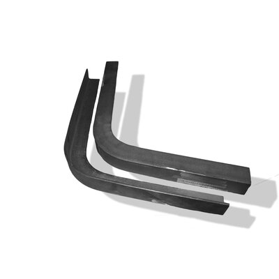 Set of angle iron support for seat bench Eil-Bulldog