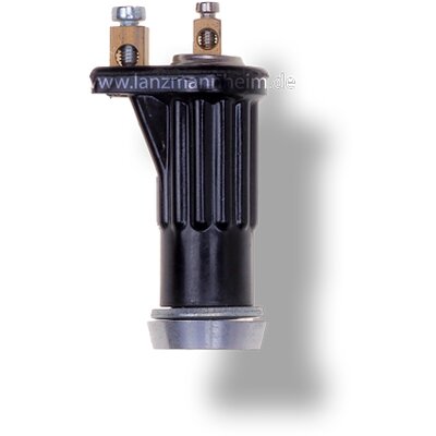 Indicator light (blue) for high beam when roof mounted