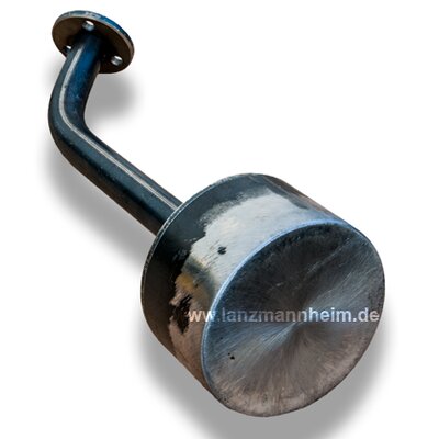 Soporte de armadura para Bulldog de no. ............. con una gran tapa de salpicadero