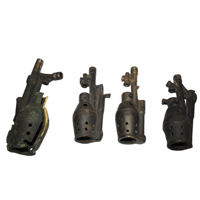 Heizlampe, Brenner, Reststcke, 4 Stck