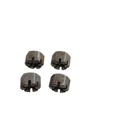 4 x Kronenmuttern 3/8 BSW