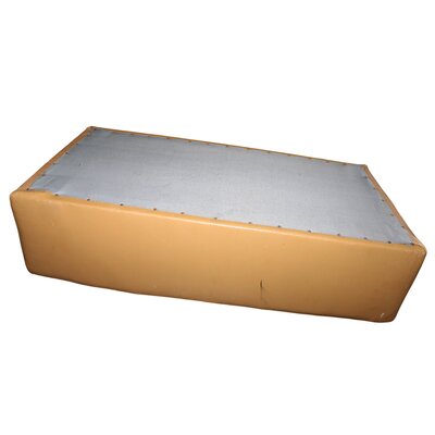 Sitzbank Federkern Echtleder, 810x420x230