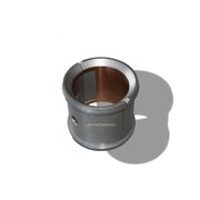 cuscinetto di biella 79mm 2 materiali (con collare) per...