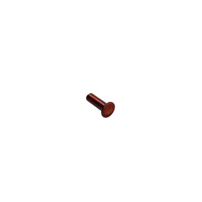 Cylinder rivet for 62549 (replacement for b 5x15 din 74268) Copper