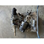 Revisione albero motore, biella, pistoni, oliatore,...