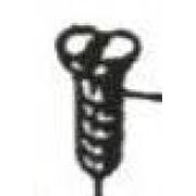 Additional countersunk bolt