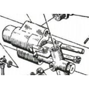 Brems- und Kraftstoffventil kompl. best, aus: D u. E 86