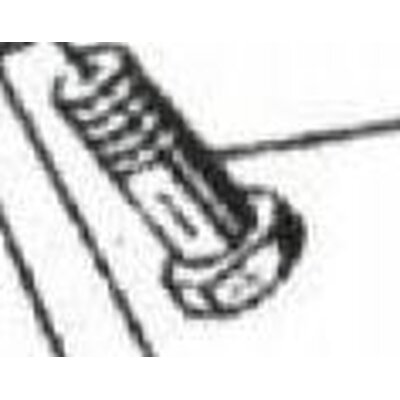 Sechskantschraube fr Halter an Steuersule