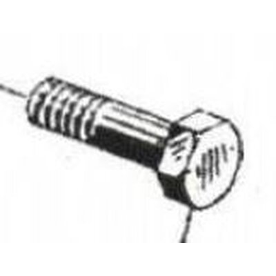 Sechskantschraube zu D 129, E 129