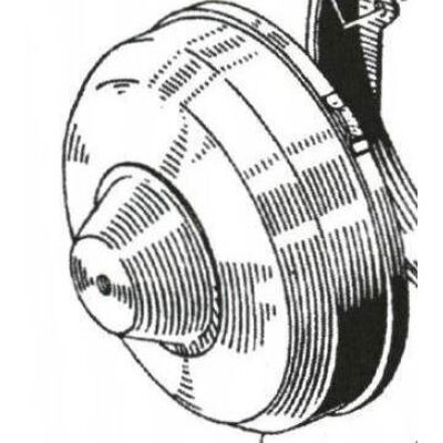 Schwungradschutz-Auenhlfte rechts