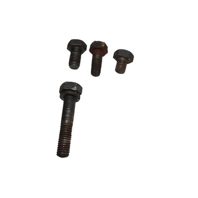 4 x 6-Kant Schrauben 1/2 BSW, SW22