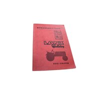 Betriebsanleitung 12 PS D1266  16 PS D1666 Lanz Bulldog