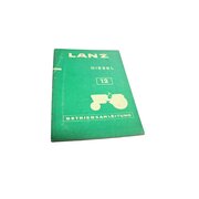 Lanz Diesel 12 Betriebsanleitung