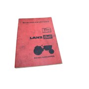 Betriebsanleitung 11PS D1106 Lanz Bulli