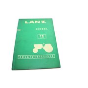 Lanz Diesel 12 Ersatzteilliste D1206