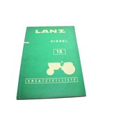 Lanz Diesel 12 Ersatzteilliste