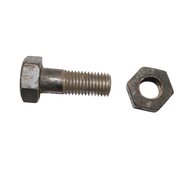BSW 3/4 x 55mm 6-Kant Schraube, inkl. Mutter SW32