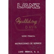 Instrucciones de Servicio, Betriebsanleitung D6516, 1961