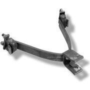 Pressing device compl. for spring loaded axle