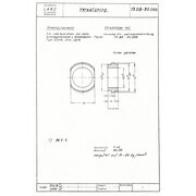 Zeichnung Montagewerkzeug:  Versatzring 195890066