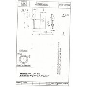 Zeichnung Montagewerkzeug: Schlagh�lse 195890002