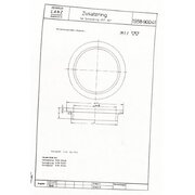 Zeichnung Montagewerkzeug: Zusatzring  195890041