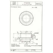 Zeichnung Montagewerkzeug: Schlagh�lse 195890042