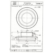 Zeichnung Montagewerkzeug: Schlagh�lse 195890047
