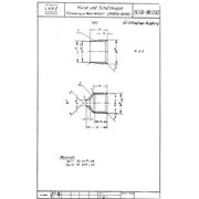 Zeichnung Montagewerkzeug: Hulse und Schutzkappe 195890030