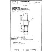 Zeichnung Montagewerkzeug:  2 Gewindebolzen 195890075