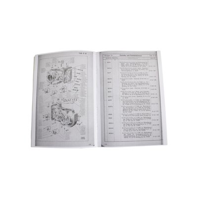 Spare parts list 20/25PS, D7506, D3506, edition 1940, pre-war