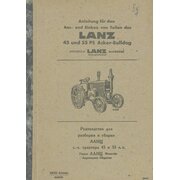 Anleitung f�r den Aus- und Einbau von Teilen Lanz 45 und...