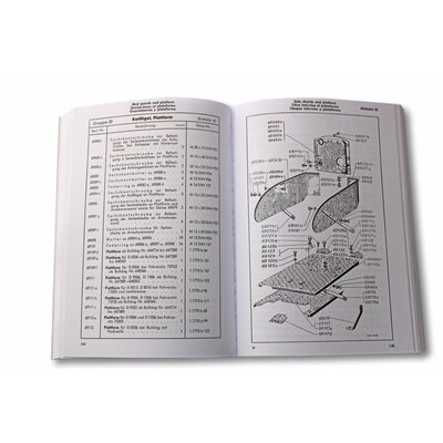 Spare parts list 10 liters postwar, D9506, D8506, July 1955