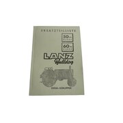 Lista de repuestos de tractores diesel 50/60ps, 1956...