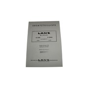 Liste des pices de rechange Diesel D1616 et D2016, 1958