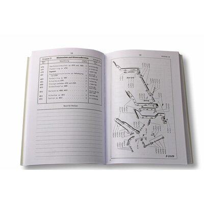 Spare parts list D1706, D2206