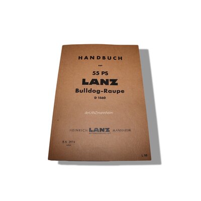 Manual de instrucciones Lanz Bulldog caterpillar d1560, manual