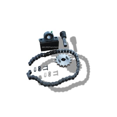 PTO extension, incl. chain