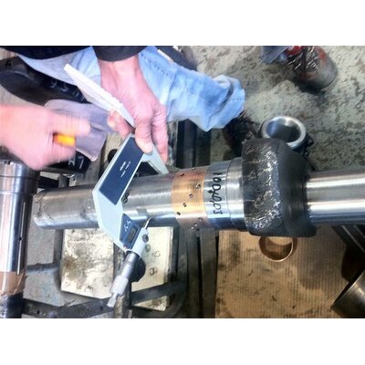 Coupling: Fit floating bushings inside and outside