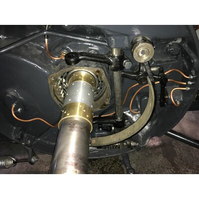 Coupling: Fit floating bushings inside and outside